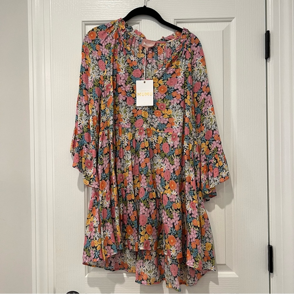 SHOW ME YOUR MUMU: VIOLA MINI DRESS - WILD FLORA - Picture 2 of 7